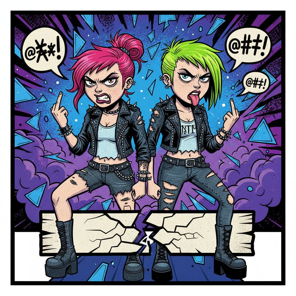 Protivný sprostý holky 2