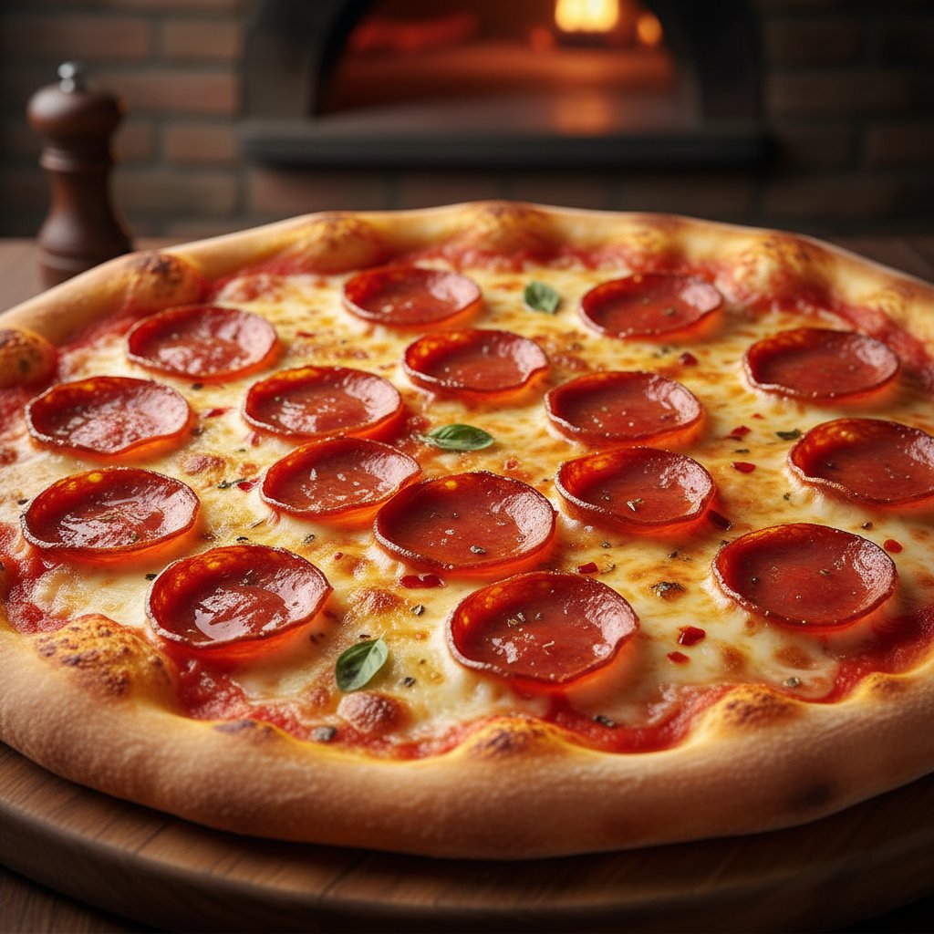 Pepperoni pizza