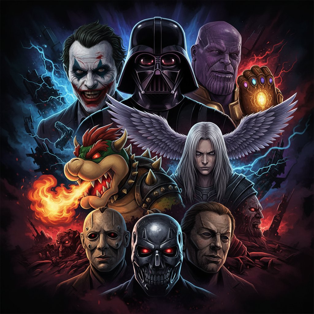 Největší padouši filmů a her