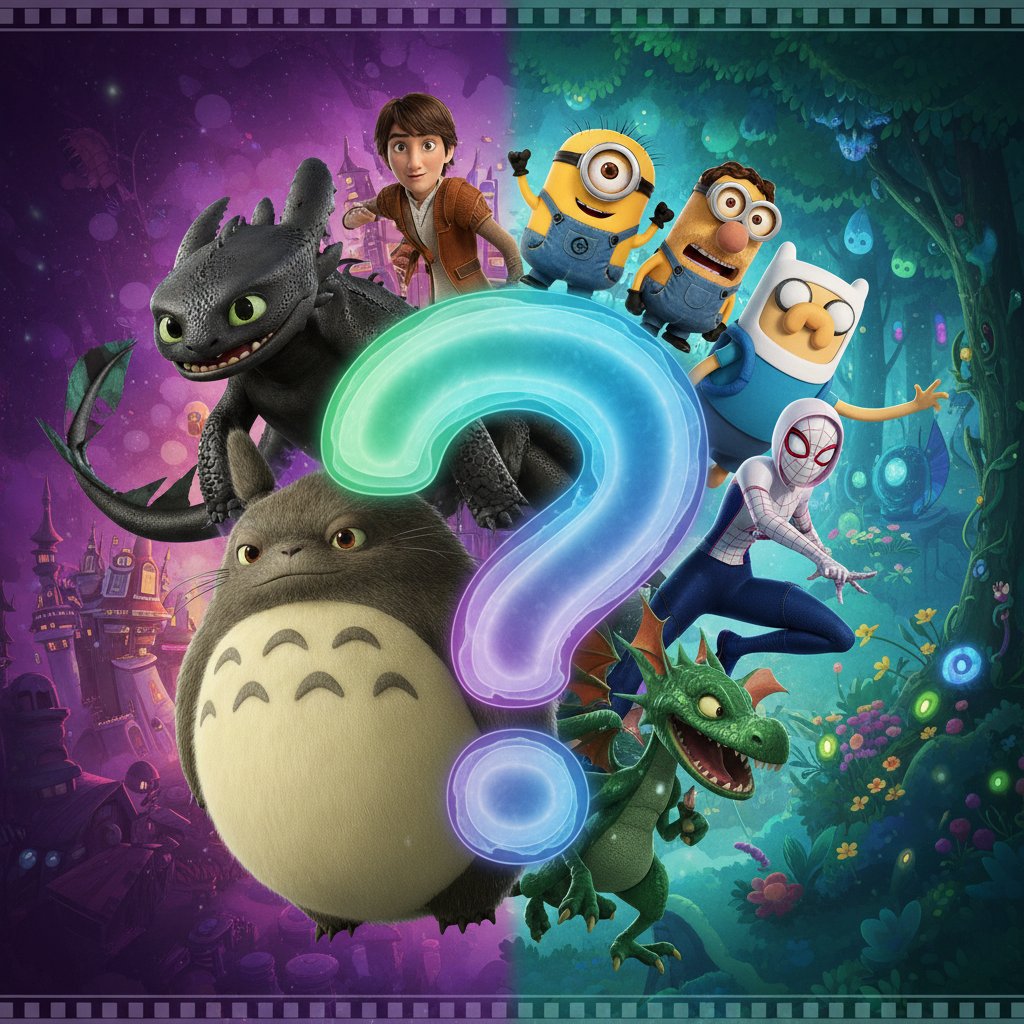 Animované filmy mimo Disney